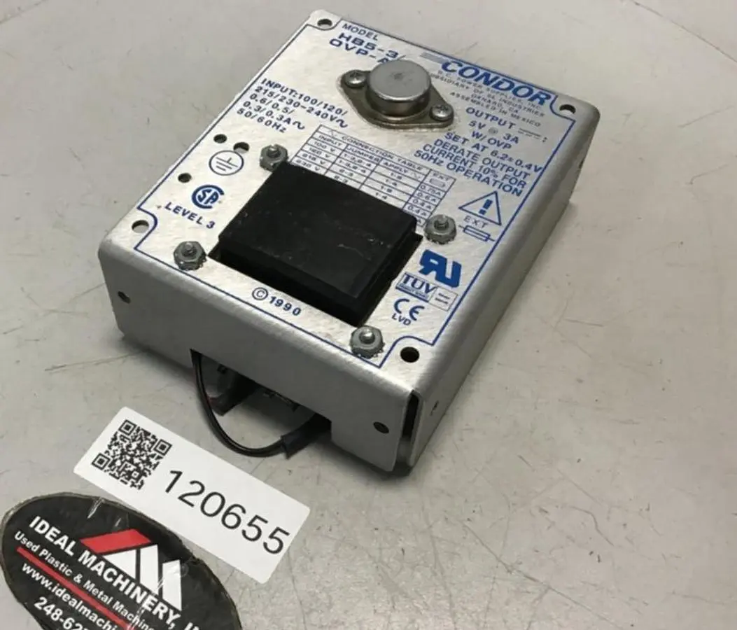 Used POWER ONE HB5-3/OVP-A Power Supplies Michigan US | Ideal Machinery #1310562