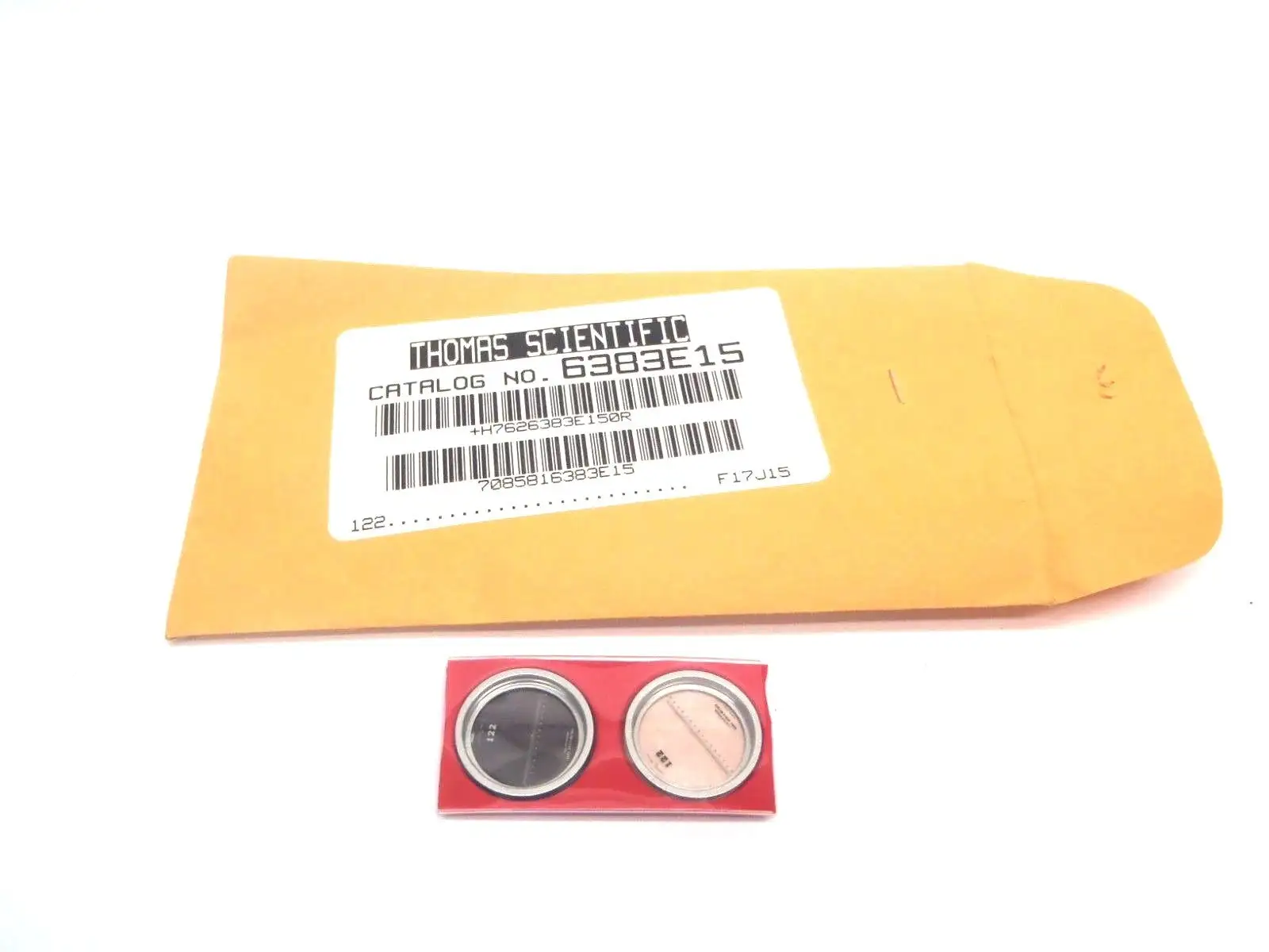 New | in-Stock Thomas Scientific Magnifer Reticle Set, 1 Black, 1 White 0-15mm Microscope Accessories Michigan US | Maverick Industrial Sales #1401072