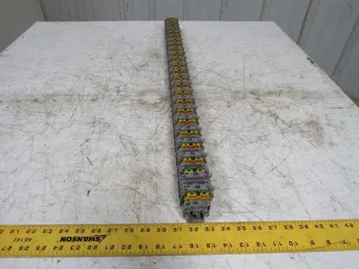 Entretec M10/10 & M4/8S Fuse  Ground Terminal Block Din Rail Strip 34" Long