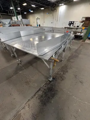 9-ft long x 57" wide Stainless Steel Cooling Table