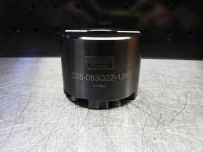 Sandvik 63mm Indexable Grooving Head 22mm Arbor 328-063Q22-13M (LOC2776B)