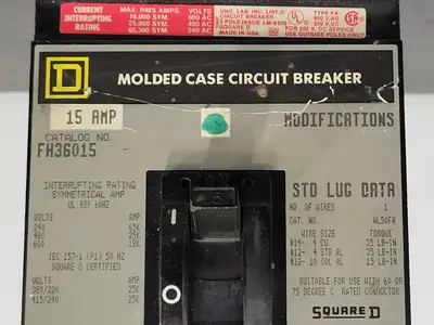 USED SQUARE D FH36015