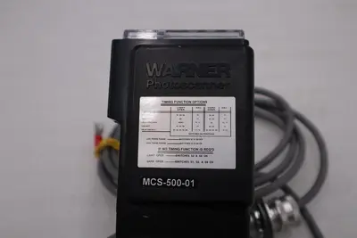 WARNER ELECTRIC MCS-500-01 PHOTOSCANNER -NEW NO BOX - STOCK H717A