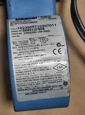 NEW Rosemount 8711TPA010R5N0
