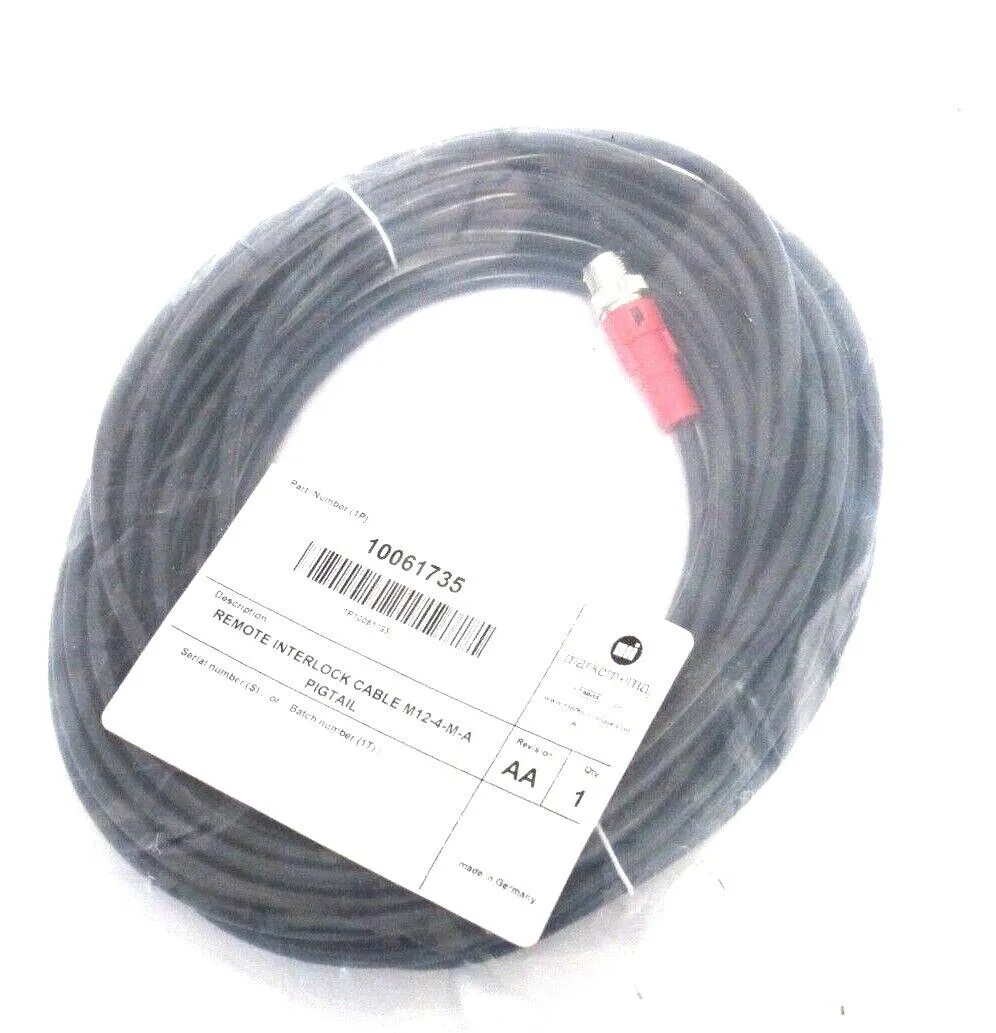 NEW MARKEM IMAJE 1P-10061735 REMOTE INTERLOCK CABLE 1P10061735