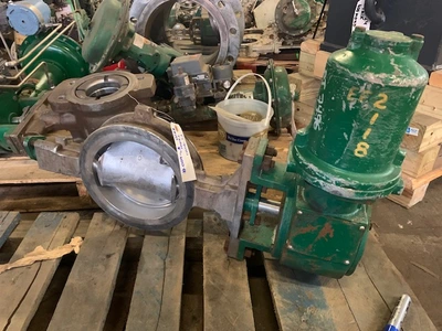 Fisher 8" -600# Stainless Steel Butterfly Valve Type 8510