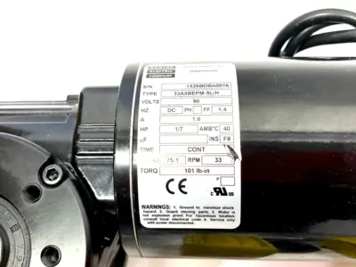 New | in-Stock Bodine Electric 1526BD DC Right Angle Hollow Shaft Gearmotor Gearmotors Michigan US | Maverick Industrial Sales #1398757