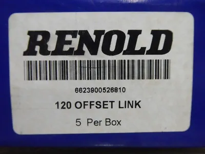Lot of 5 Renold 6623900526810 120 Offset Link New NIB