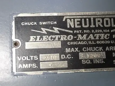 USED ELECTRO MATIC G1000