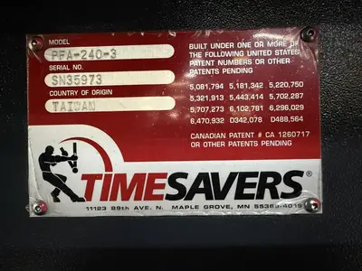 Used 2024 TIMESAVERS LYNX 37MWT-D-60 Wide Belt Sanders Georgia US | The Equipment Hub #1260562