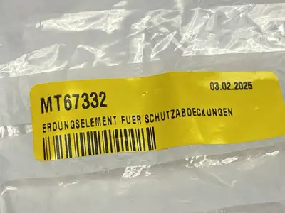 NEW DORNER EARTHING ELEMENT FOR PROTECTIVE COVER LOT OF 2