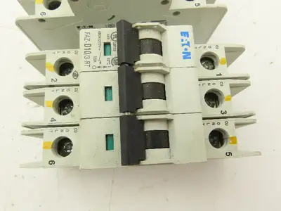 Eaton FAZ-D10/3-RT Circuit Breaker 3 Pole 415V 10A Lot of 2