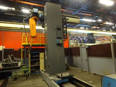 USED CLOOS ROMAT 360 32TM HIGH DIMENSION AUTO WELDING