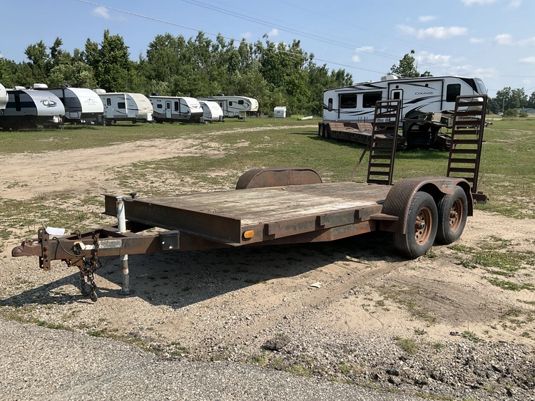 Used TRAILER FLAT BED Flatbed Trailers Michigan US | Miedema Asset Management Group #1339009