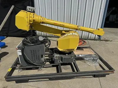 Used FANUC M-710IC/20L 6 AXIS ROBOT LIKE NEW! PAYLOAD 20KG X REACH 3,110 MM R-30IB CONTROLLER Load/Unload Systems | Harbor Machinery Inc. #1283381