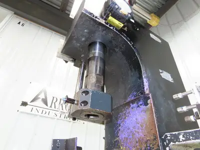 Parker Hydraulic Punch Press 18 Ton 6" Stroke 3000PSI 3-3/4" Throat