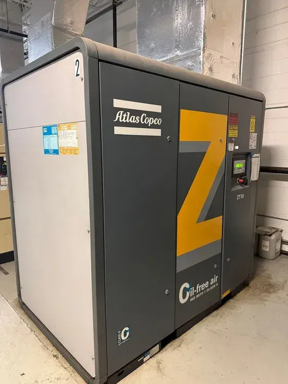 Used 2010 ATLAS COPCO ZT55 Rotary Screw & Sliding Vane Air Compressors Ontario CA | Aucto #760627