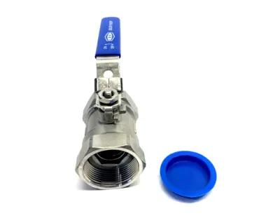 SSLBV150SP | Dixon  Stainless Steel Ball Valve, Lockable Handle 1-1/2" NPT 1000 WOG - New – Open box