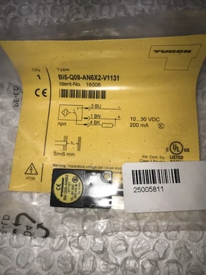 NEW TURCK Bi5-Q08-AN6X2-V1131