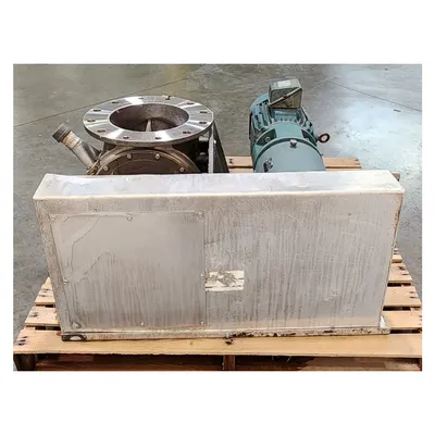 Used 10" Stainless Steel Flo-Tronics Rotary Airlock Feeder Valve