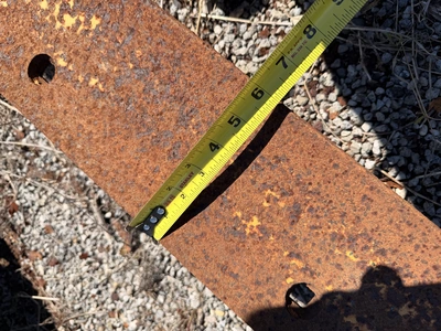 Used (5) 12' SCRAPER BLADE INSERTS / CUTTING EDGES _UNKNOWN_ Blades Michigan US | Miedema Asset Management Group #1276275