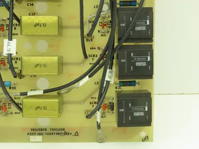 Fincor 105275801-B Rev B Snubber Trigger Board Motor Control Panel