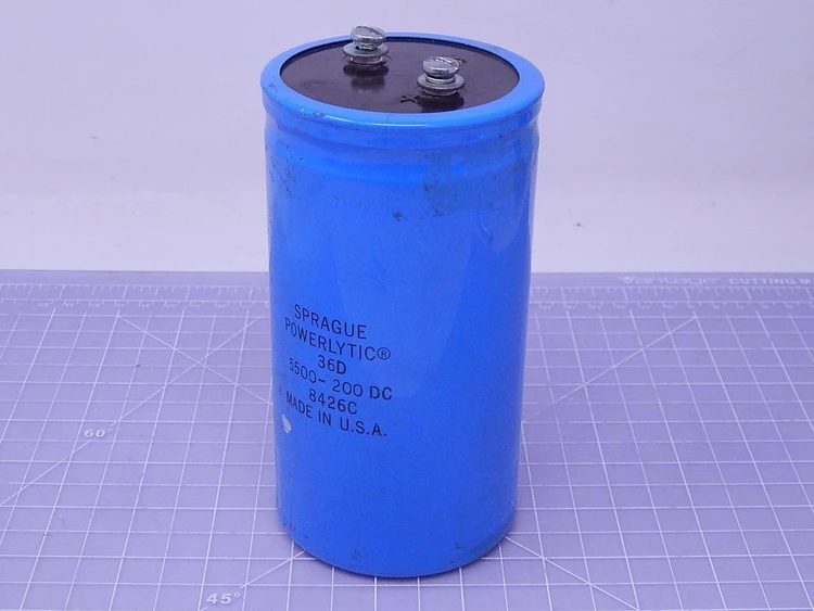 Used SPRAGUE POWERLYTIC _UNKNOWN_ Capacitors | OCO Industrial #1611088