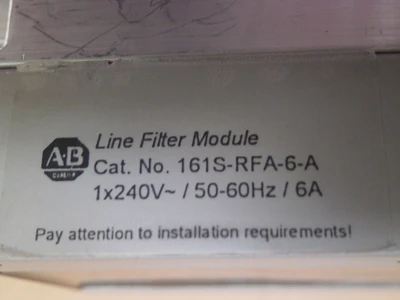 USED Allen Bradley 161S-AA01NPK
