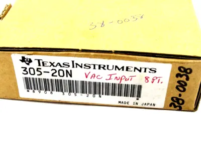 NEW SIEMENS TEXS INSTRUMENT 305-20N INPUT MODULE 30520N