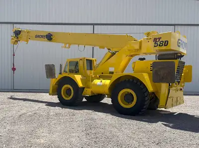 Used GROVE RT58D Mobile Cranes Texas US | FMI Trading #1354171