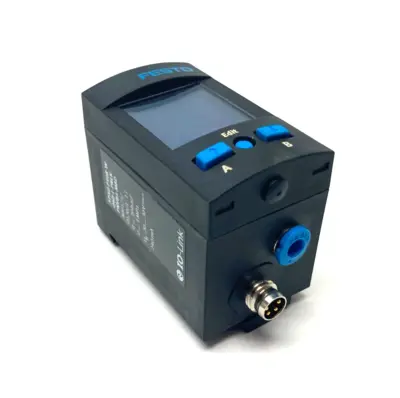 Used FESTO DIGITAL PRESSURE SENSOR W/ I/O LINK Sensors | Maverick Industrial Sales #1106838