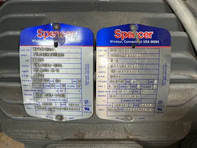Used SPENCER VB055B303 Miscellaneous MRO Ohio US | HGR 24 #1548207