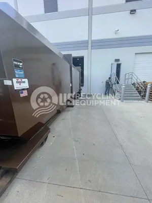 Used 2025 MARATHON AST-320 AUGER COMPACTOR & 40 YARD RECIEVER BOX Misc Recycling Texas US | US Recycling Equipment #1324778