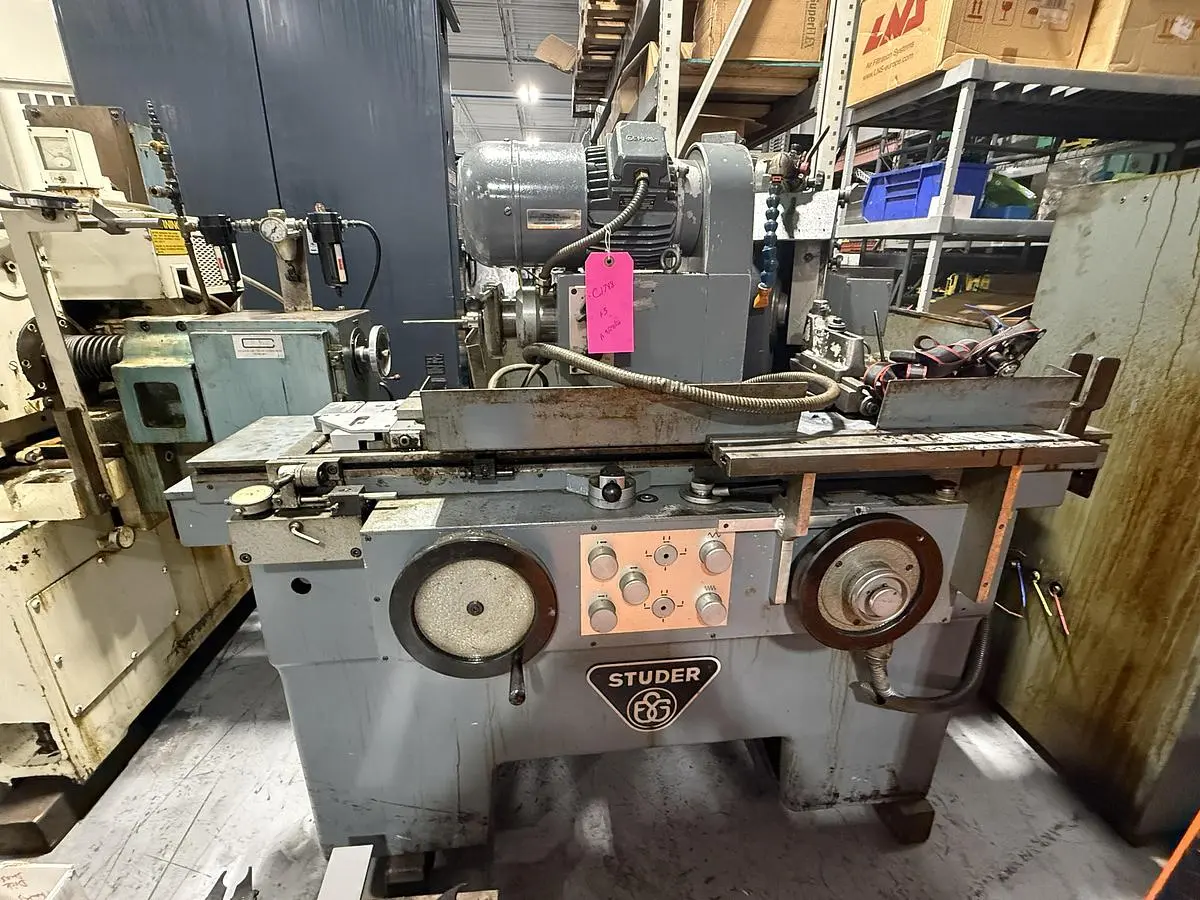 Used 1980 STUDER RHU 400 Universal Cylindrical Grinders Minnesota US | Source Machinery Sales #1543139