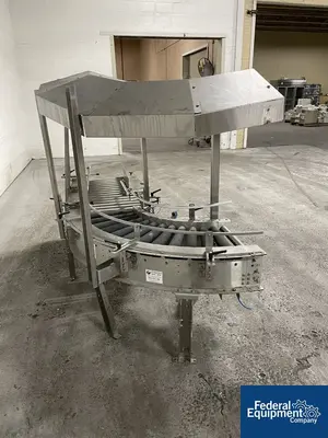 USED CPW 16" x 92" CPW Powered Roller Conveyor