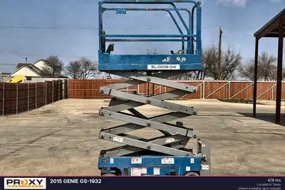 Used 2015 GENIE GS-1932 Scissor Lifters Texas US | Proxy Equipment #1382998