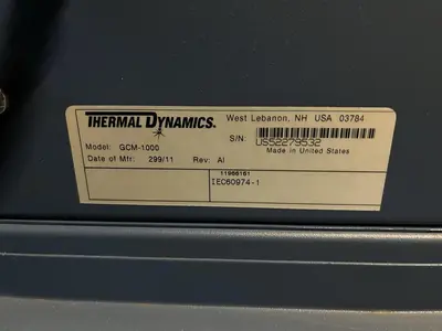USED THERMAL DYNAMICS GCM-1000