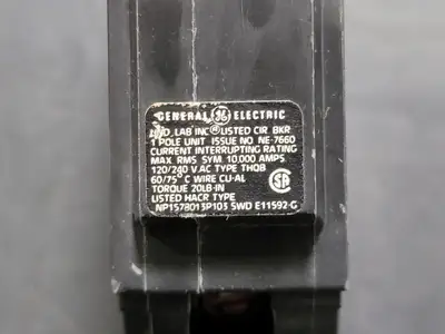Used GENERAL ELECTRIC THQB120 Switchgears British Columbia CA | Lenmark #241701