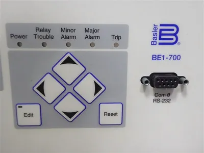 Basler Electric BE1-700V Digital Protective Relay N3N2X1N Used