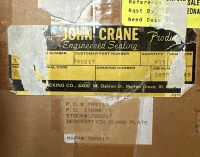 NEW John Crane SI 780217