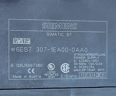 USED SIEMENS 6ES7307-1EA00-0AA0