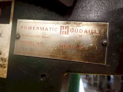 15" POWERMATIC MODEL #1150 SINGLE SPINDLE POWER DRILL PRESS: YOBRO #24294