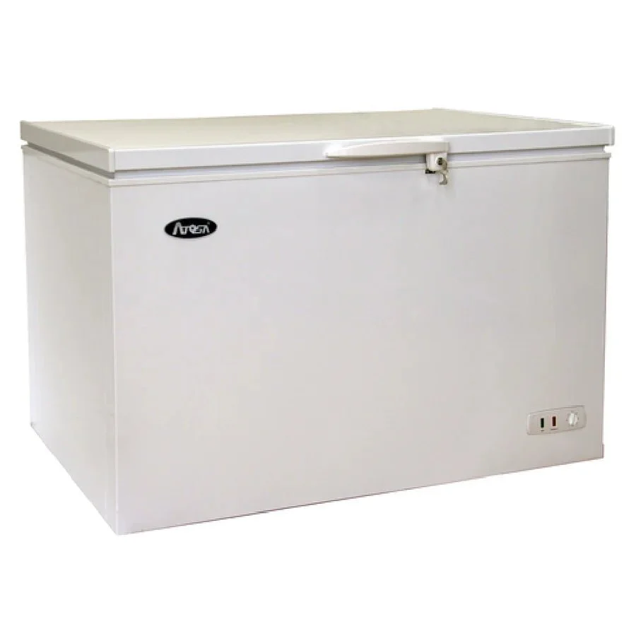 New | in-Stock Atosa New Atosa MWF9016GR Solid Top Chest Freezer, 16 Cu Ft Freezers Illinois US | Falcon Restaurant Supply #1375261