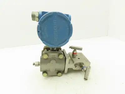 Rosemount M-618SCT316SS 1151GP5E22B1 Pressure Transmitter 45VDC & Valve