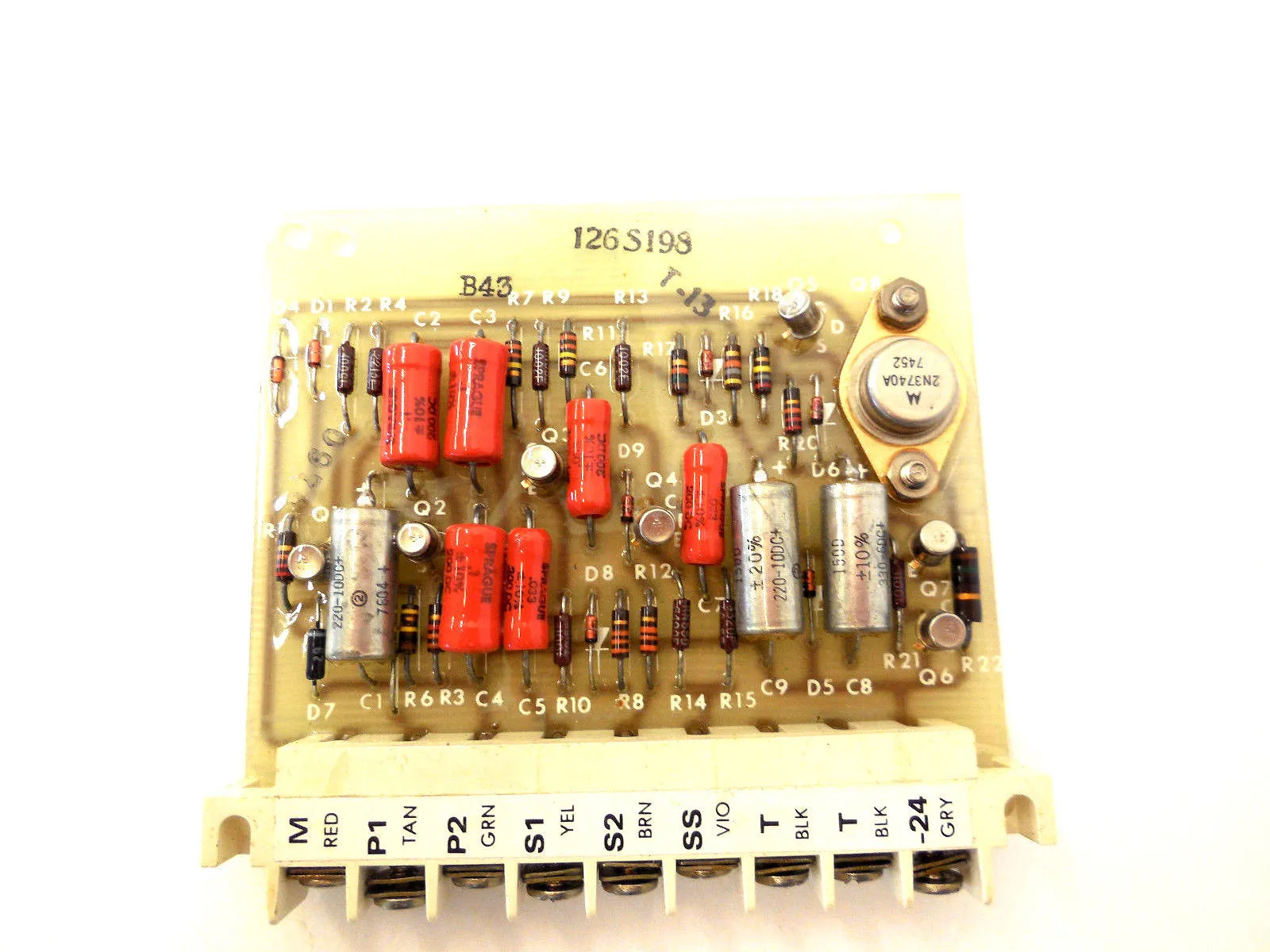 USED TAYLOR 126S198 AMPLIFIER BOARD