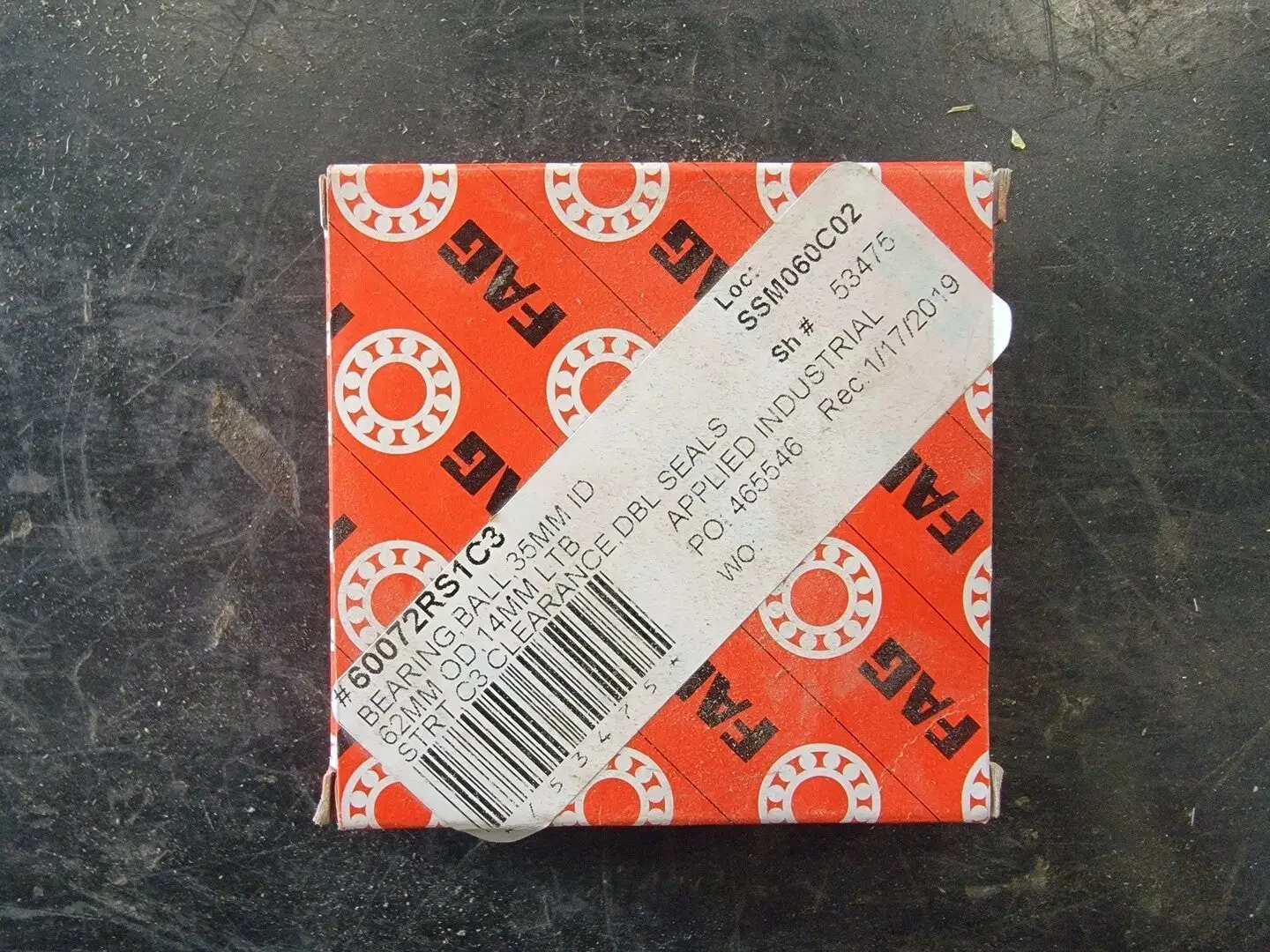 NEW FAG 6007-2RSR-C3
