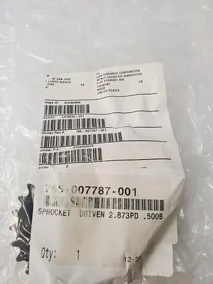 765-007787-001 SPROCKET DRIVEN 2.873PD .500B