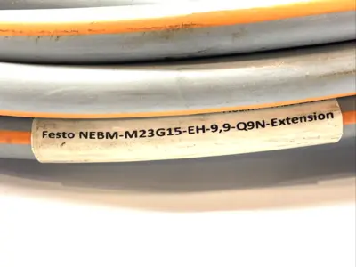 Used Festo Motor Extension Cable 10m Length 5251384 Cable & Wire Michigan US | Maverick Industrial Sales #1454337