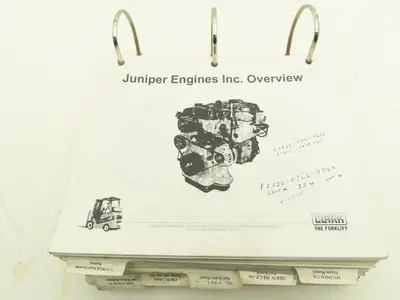 Clark C15-35 D/L/G, C15-32C L/G Gas Forklift Service Manual SM-709 Tier IV