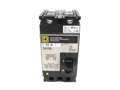 NEW SQUARE D FAL24050 CIRCUIT BREAKER 50A 2P